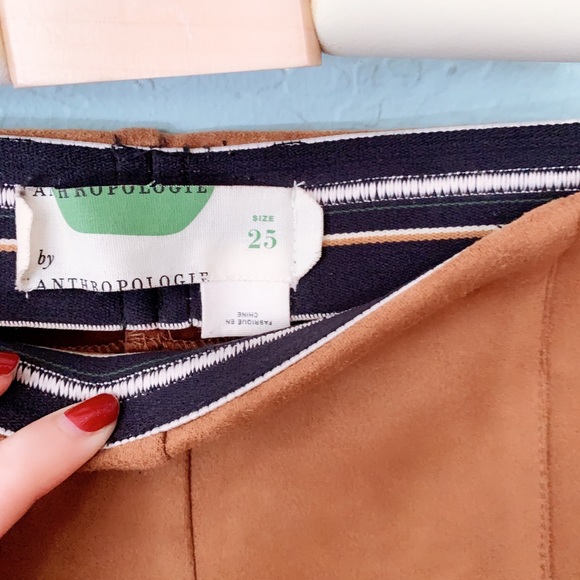 Anthropologie faux suede leggings - Picture 5 of 6